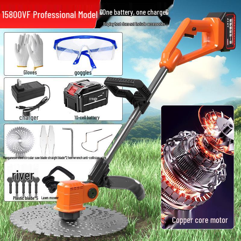 CHUANGYI Akumulatorowa Kosiarka Elektryczna do Małych Ogrodów i Pielenia