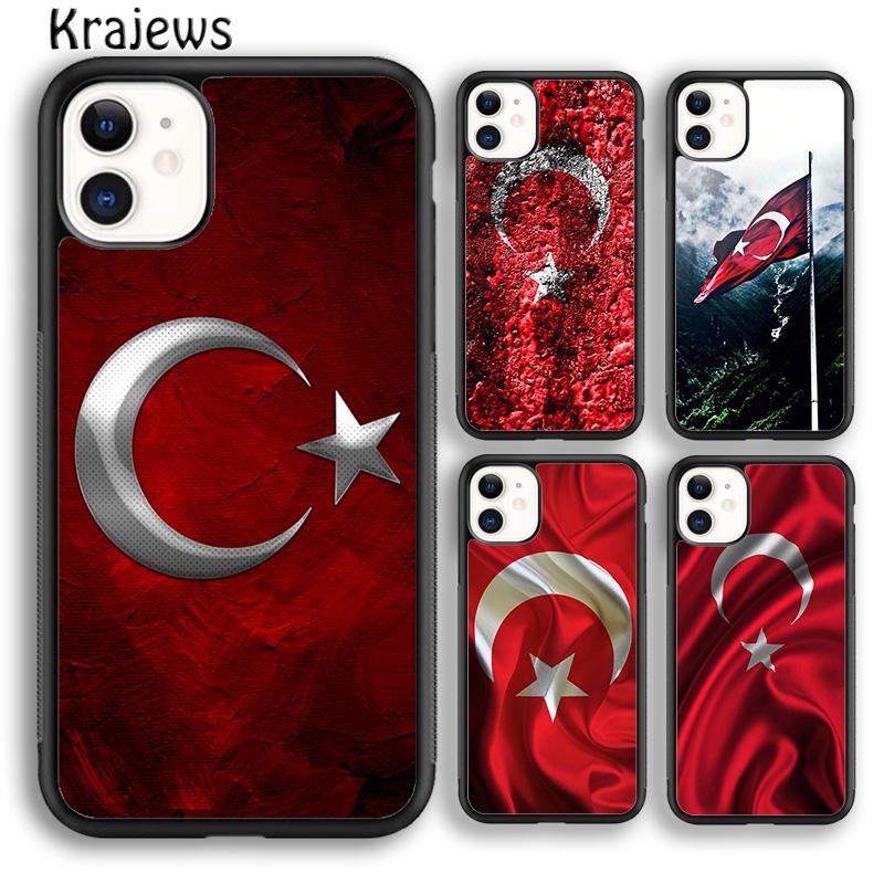 Krajews Republik Türkei Flagge Ankara Für iPhone 17 Air 16 Handyhülle Cover 15 14 plus 12 13 pro max Fundas