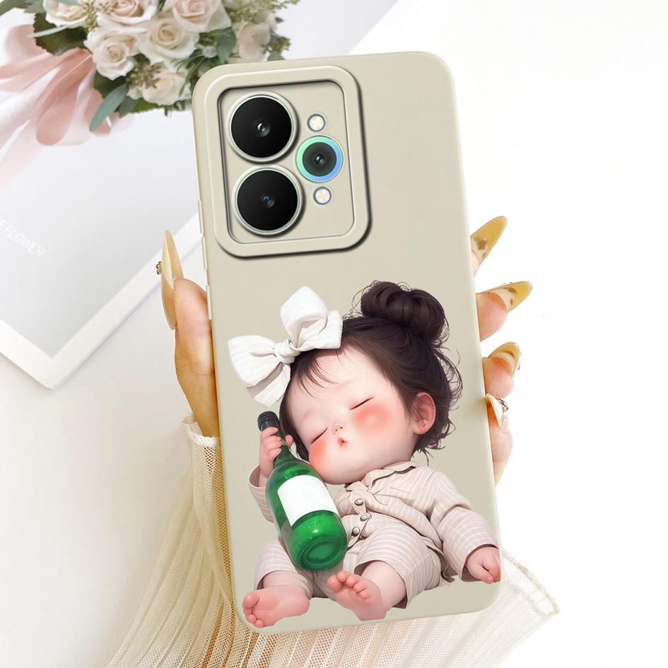 For Realme 15 Pro 5G Case Shockproof TPU Cover Popular Daisy Soft Silicone Phone Case For Realme 15 Coque Realme 15T 15Pro Pouch