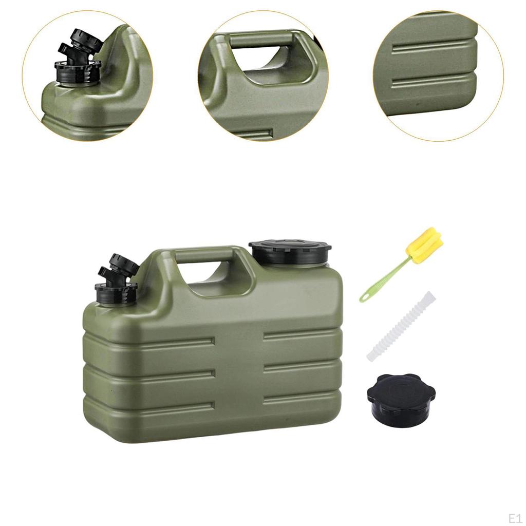 Water Storage Container with Spigot 11L Tank for Hiking Outdoor Picnic