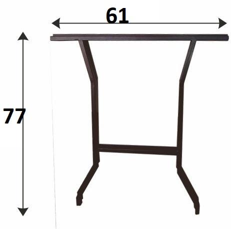 STEEL TABLE LEG SET OF 2 - ST STO LEG