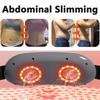 EMS Abdominal Slim Massager Electric Waist Trainer Fat Cellulite Burner Belt Heating Muscle Slimming Pulse Weight Loss Slimming