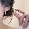 European-American Trendy Light Luxury C-shaped Hoop Earrings for Women