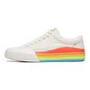 Anta Lifestyle Series Non-Slip Wear-Resistant Low-Top Skate Shoes Women Sneakers White 122028608-1