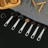 Stainless Steel Measuring Spoon 1/5/6 Pcs With Scale Measuring Ruler Spoon Kitchen Coffee Cooking Spoon Baking Measuring Tool