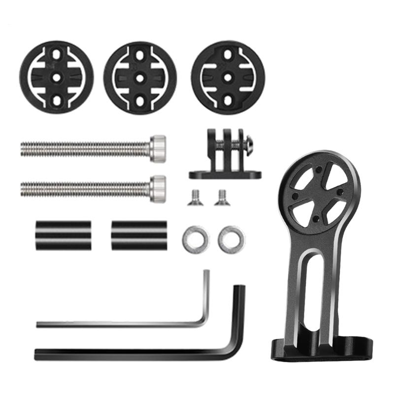 Aluminium Alloys Bicycles Computer Mount Cycling Computer Speedometer Mount Extension Bracket Bike Lights Bracket Adaptor