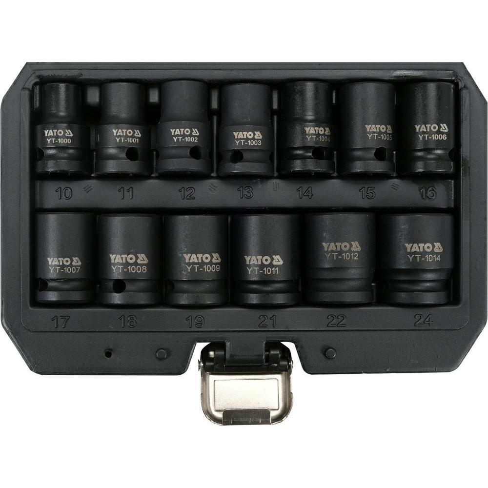 Yato 1/2 Socket Adaptor Set (Pack of 13)