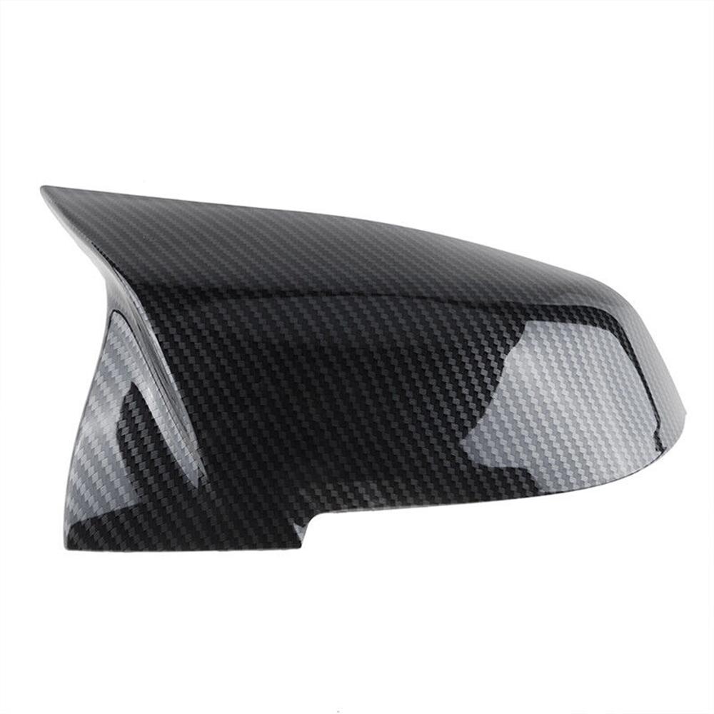 Carbon Fiber Look Rear View Mirror Cover For BMW F20 F21 F30 F31 F32 F34 F36 X1
