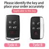 For Land Rover Keycase Discovery Sport Defender Range Rover Evoque Jaguar XFL XEL FPACE XJ Keycover Keyshell Keychain Car Keys