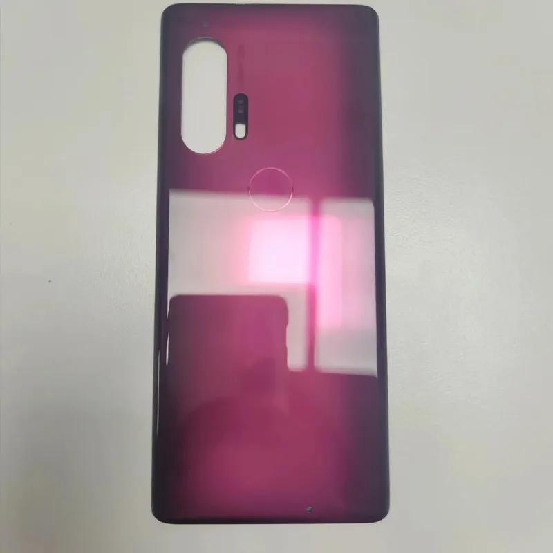 Back backshell Cover For Motorola Moto Edge Plus Rear Housing Glass Case cellphone back shell Replacement Part