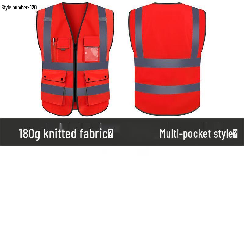 OEING Multi-Pocket Utility Mesh Vest