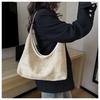 Woven Straw Tote Bag for Women Large Capacity Bucket Shoulder Handbag KTB