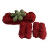 1/2Pcs/Set Strawberry Face Wash Hair Bands Hair Bands For Girls Basic Utility Makeup Applying Mask Headband Hair Ties