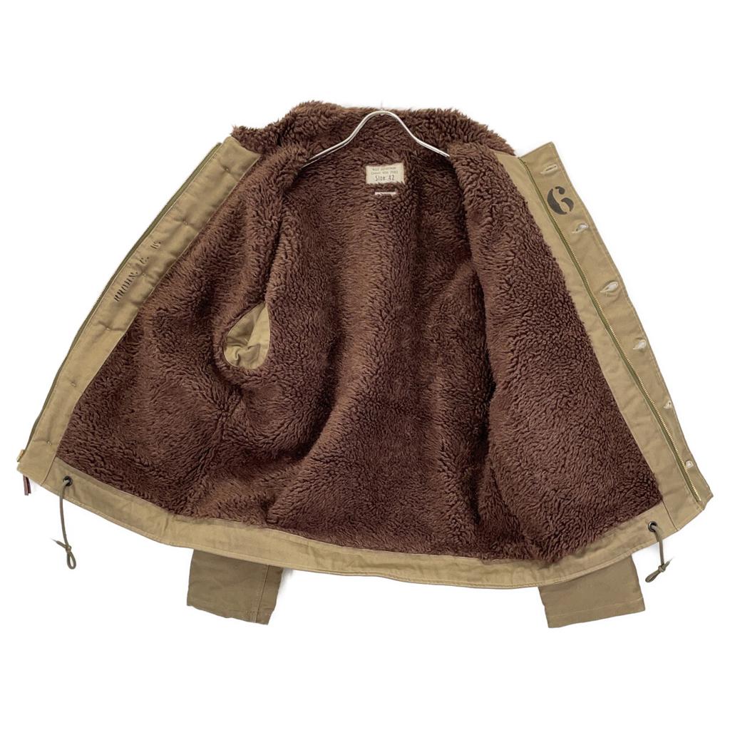 WAREHOUSE 79062FINAL FORM OF WWII 1945 N-1 WINTER JACKET Jacket 42 khakiUsed