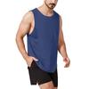 Men Sleeveless Athletic Tank Top Lightweight Breathable Quick Dry Muscle Shirt Crew Neck Sportswear for Training Running Gym Workout