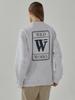 Waildeuwogseu W Ticket Sweatshirt_Melange Gray