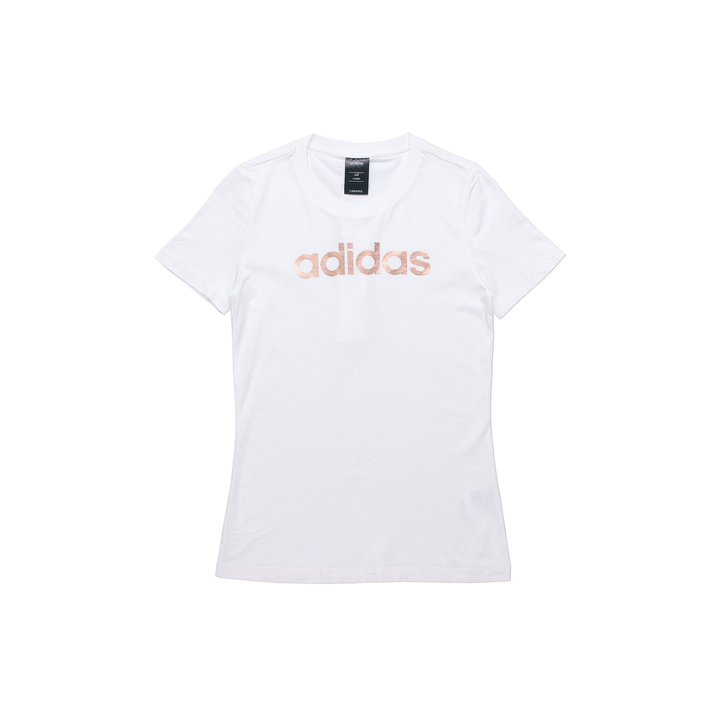 

Adidas Originals Трилистник с круглым вырезом Женские топы Белые EC4745 S