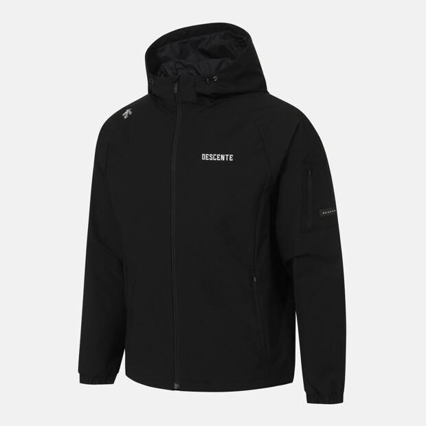 Descente Lined Training Hooded Zip-Up Jacket Black Sr123Twt22