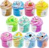 Butter Slime Kit 11packed, Party Favors for Kids, Dual Colored, Novelty and Gag Toys for Girls and Boys, Creative Stimulation Toys, Christmas Stocking