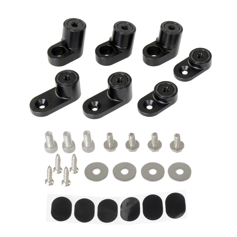 

Для Ford Focus ST Billet T-6061 13-on, анодированный алюминий, крепящийся болтами, спойлер заднего крыла, удлинитель подъемной стойки люка чёрный