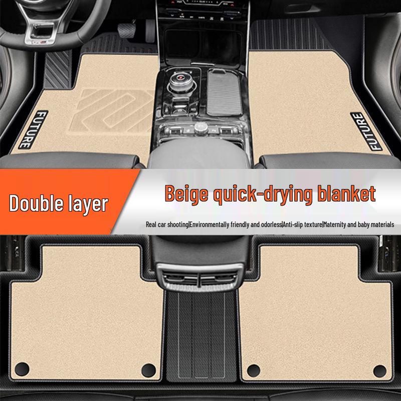 Kia K5 TPE Car Floor & Trunk Mat Set: Quick-Dry, Full Coverage