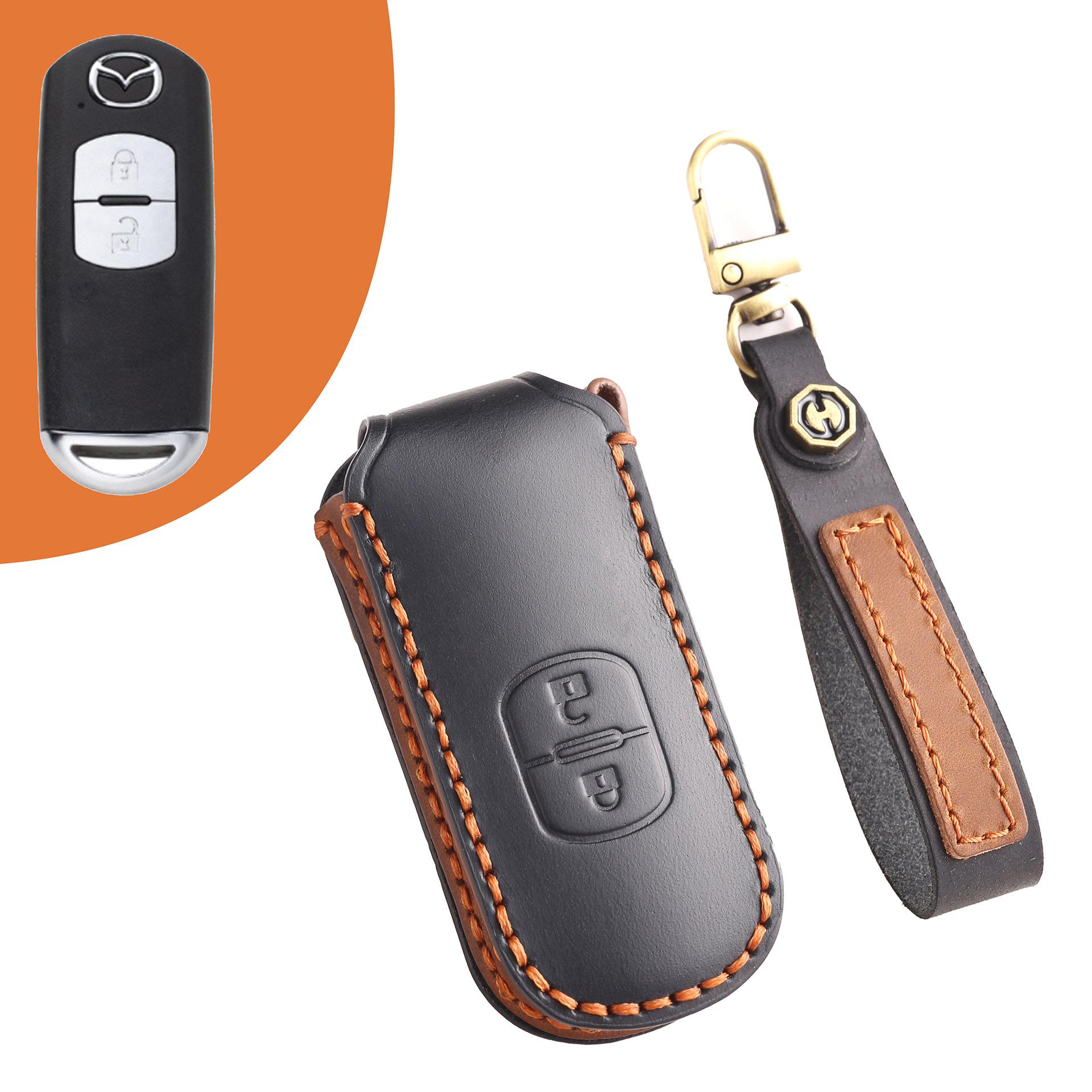 

Suitable For 18/19 Mazda Onxella Key Case Cx-5-4 Artez Car Key Case Leather
