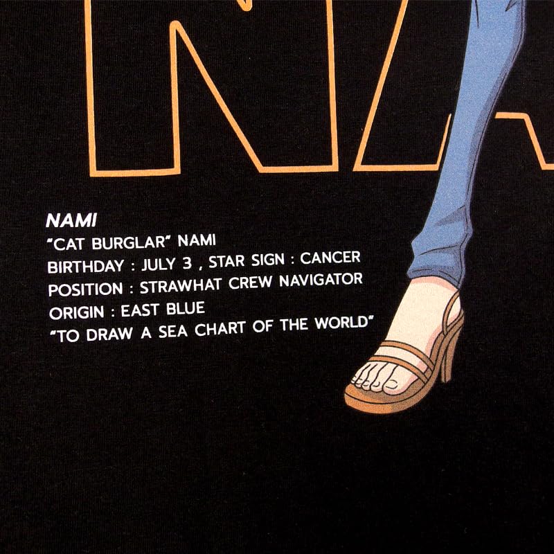 EVERSOUL ONE PIECE Short Straw Hat Character Anime Movie Size L T-Shirt, Sleeve, Nami, Chopper, Pirates, Luffy, Sanji, Zoro, Merchandise, Tee, Men's,