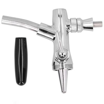 Draft Beer Faucet with Long Shank Stainless Steel Beer Keg Dispenser Home Brewing Supply