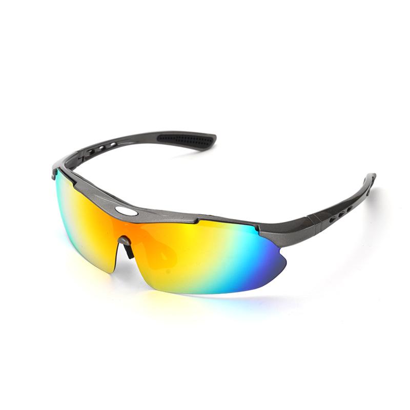 Cycling Polarized Outdoor Running Glasses Bicycle Color Changing Sports Goggles Fishing Mountaineering