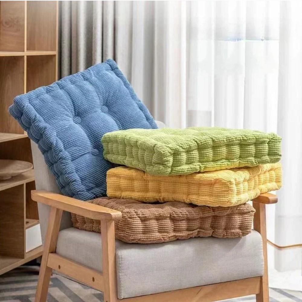 Premium Thicken Square Round Corncob Tatami Seat Office Chair Cushion Sofa for Home Floor Decor Textile Knee Pillow Office Indoor Mat