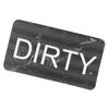 Dishwasher Magnet Double Sided Clean Dirty Word Magnet Waterproof Anti Scratch DIY Fridge Magnet for Kitchen Marble