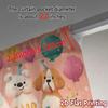 2pcs   2D FLAT PRINTING Curtains (Without Rod) Puppy Celebration(1) Modern Curtains&Drapes Semi-Sheer Curtains Versatile All