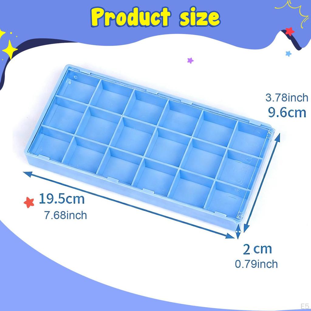 Watch Parts Storage Box Carry Case Dustproof Lid for Hardware Maintenance