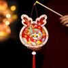 Traditional New Year Luminous Lantern Chinese Style Children Handheld Lantern  Hanfu Accessories