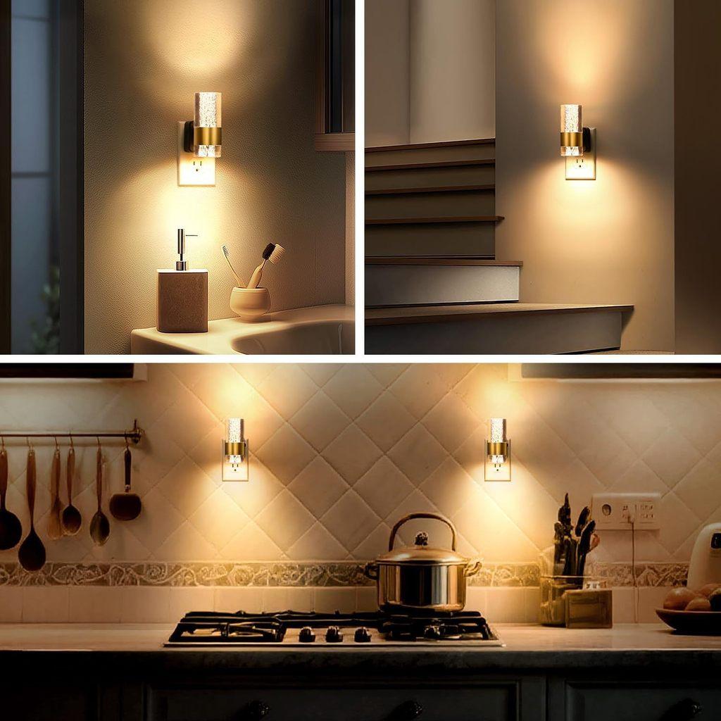 Veilleuse LED Minimaliste Moderne Avec Capteur de Mouvement Pour Décoration de Chambre et de Couloir