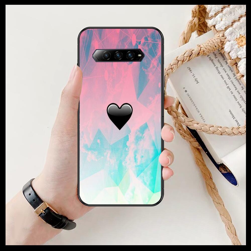 

Чехол для телефона LOVE heart для xiaomi redmi Black Shark 4 Pro 2 3 3s, чехлы Helo Black Cover Silicone Back Prett mini cover funda Black Shark 3 Pro