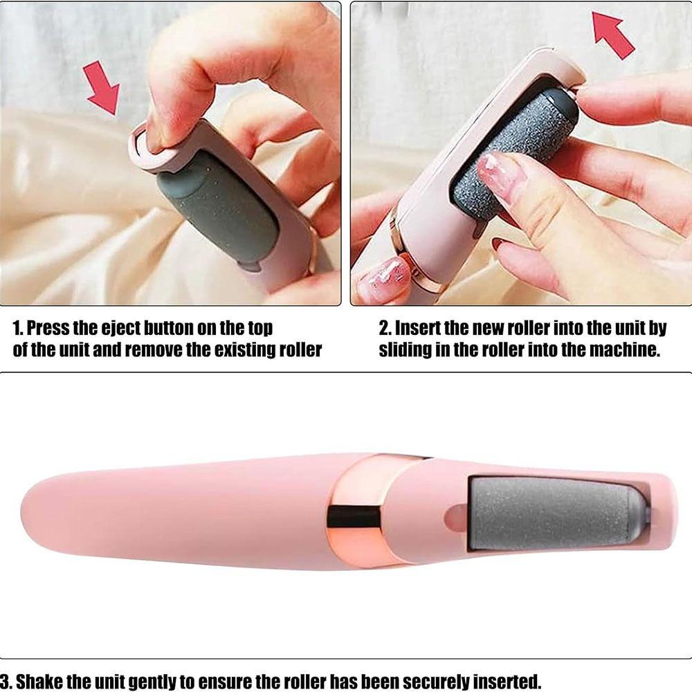 

Универсальная электрическая насадка для напильника, моющиеся аксессуары для удаления мозолей на ногах, роликовые сменные головки