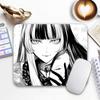 Anime Kawii Standard Mouse Pad Virtual Idol Gamer Mouse Mat J_Juufuutei Small Gaming Mousepad Travel Mouse Mat Non-Slip Mousemat