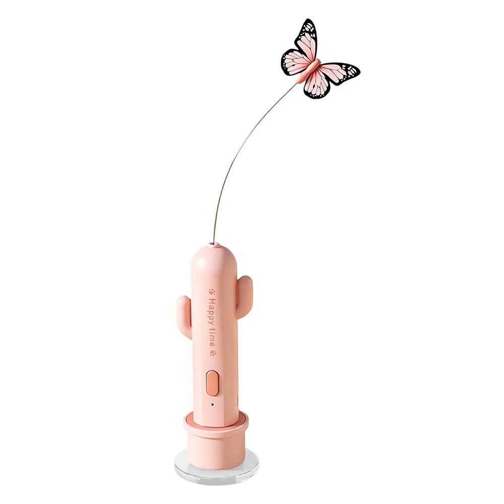Butterfly Teaser Interactive Cat Toys 2 Play Mode Infrared Laser Teaser Indoor Cat Toys without laser