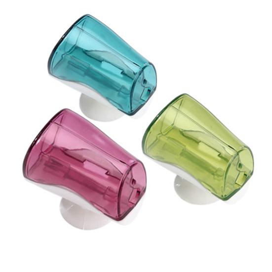 

3 шт./компл. полка для зубных щеток настенная присоска немаркирующая чехол для хранения зубных щеток для ванной комнаты разноцветный