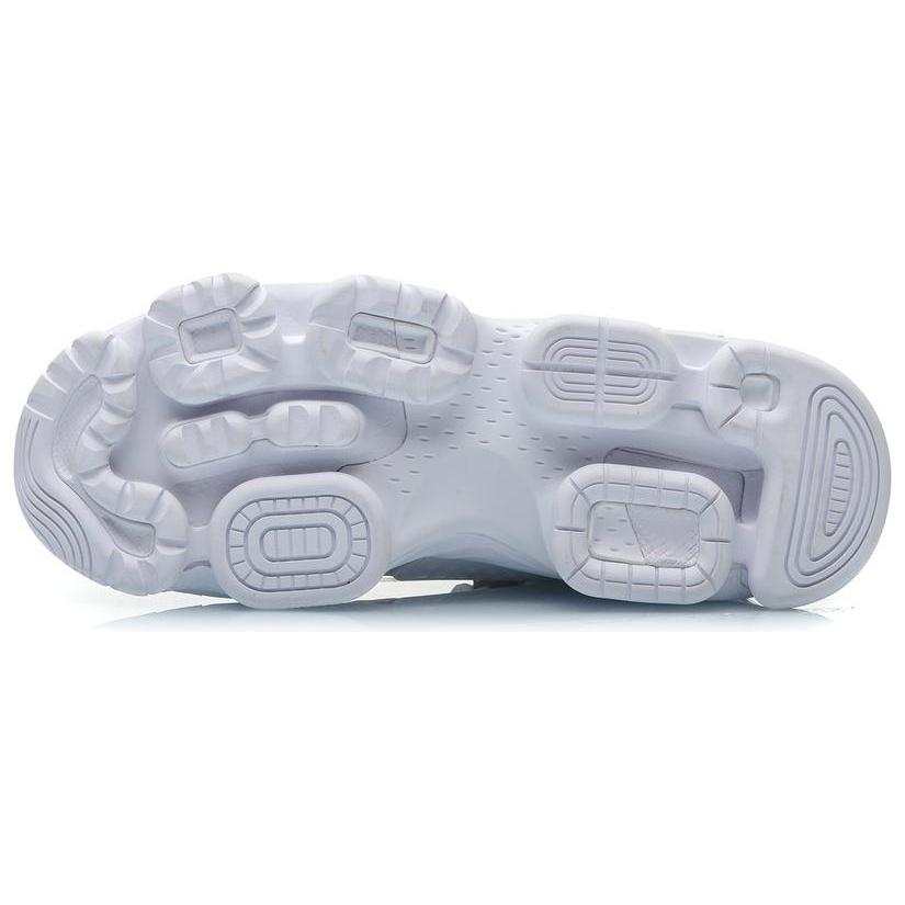 Li Ning CF Countflow AMMO Cushioning Slip Resistant Abrasion Resistant High top Casual Shoes Men's White Red Blue AGLP137-2