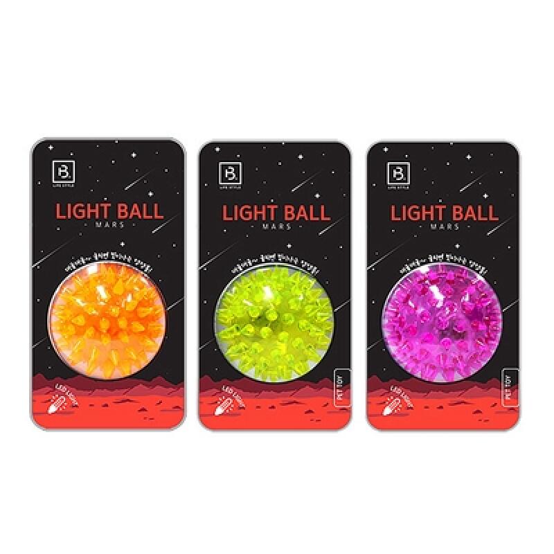 LED Glow Ball M (Random Color) Dog Toy