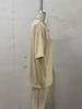 European Summer 2026 Women's Mid-Length Plain Loose T-Shirt with Five-Point Sleeves