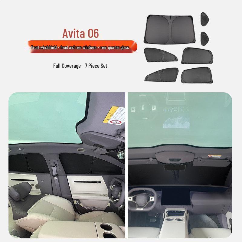 Shunyi Sunshades for Avatr 06: Light-Blocking & Heat-Insulating