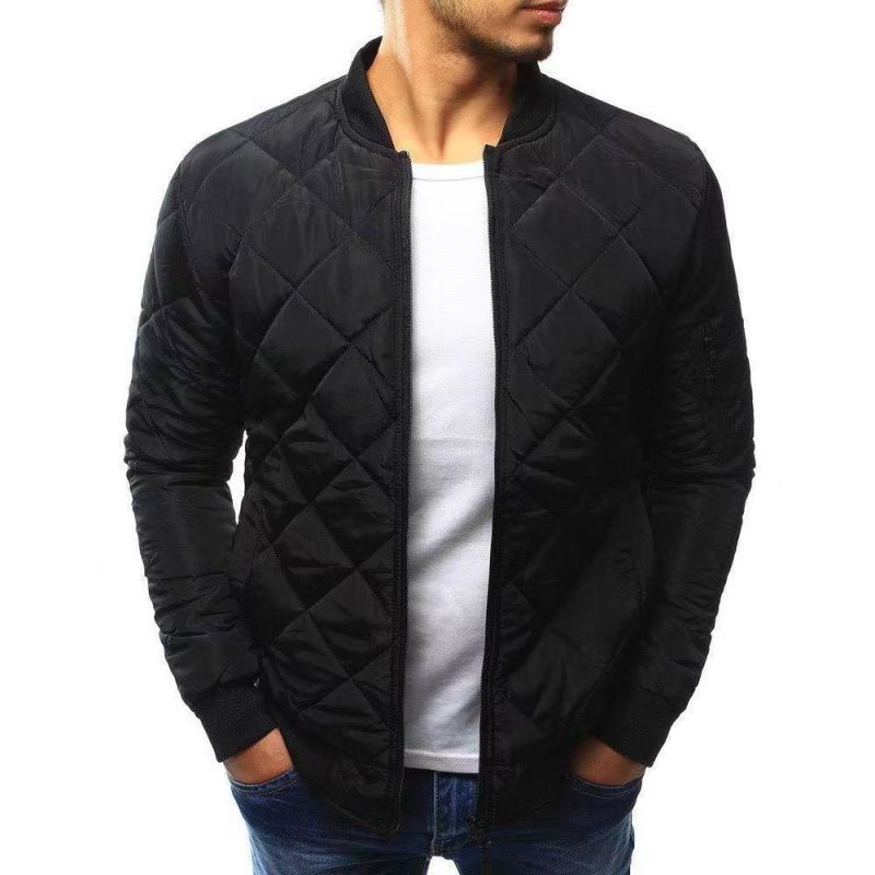 

Multi-color Cotton-padded Men s Winter Cotton-padded Jacket Korean Version Trendy Large-size Men s Cotton-padded Clothes XXXL чорний