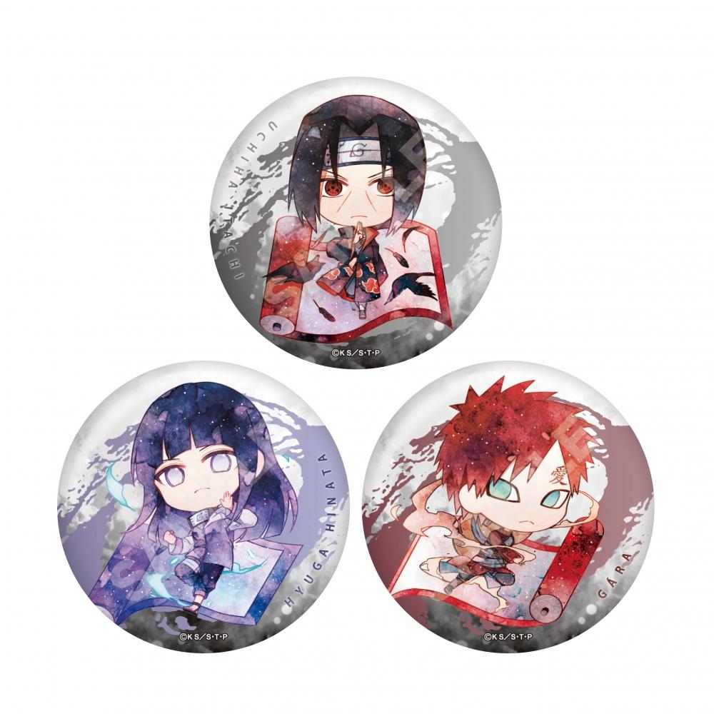 Naruto Naruto Shippuden Chara Deru Art Can Badge 01 1box 7pcs
