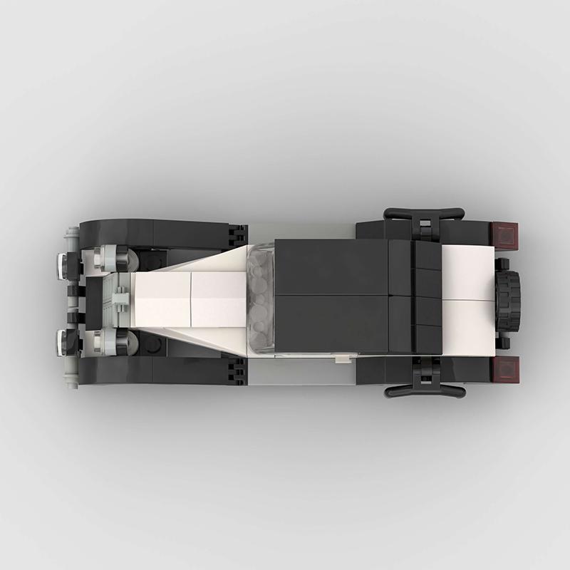 MOC Old Car Vintage Classical Veteran Vehicle Creative Model Building Block Racing Brick Toy Christmas Gift City Technical