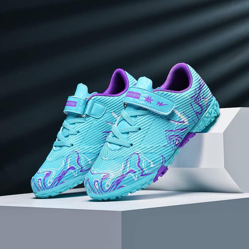 New Outdoor Student Sports Football Shoes Zhongbang Men's and Women's AG Long Nails TF Broken Nails Lawn Competition Training Shoes