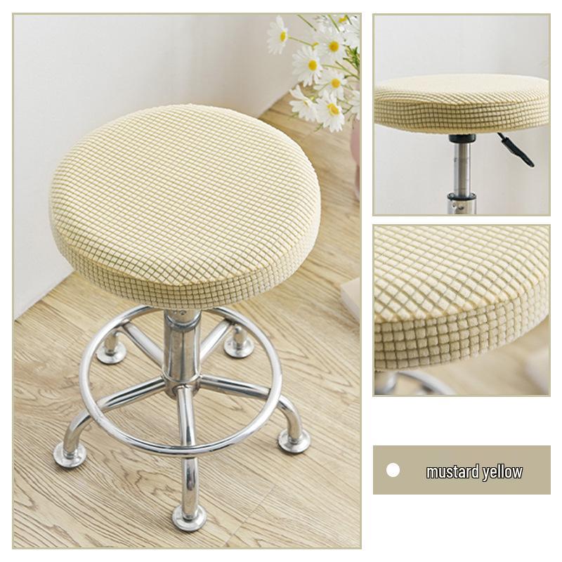 Rotating Stool Dustproof Protective Seat Cover for Home