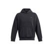 Under Armour Icon Solid Color Hooded Fashion Pullover Fleece Sweatshirt Men Sweatshirt Black 1386552-001